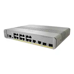 Cisco Catalyst 3560CX-8PC-S - Commutateur - Géré - 8 x 10 - 100 - 1000 (PoE+) + 2 x SFP Gigabit co... (WS-C3560CX-8PC-S)_1